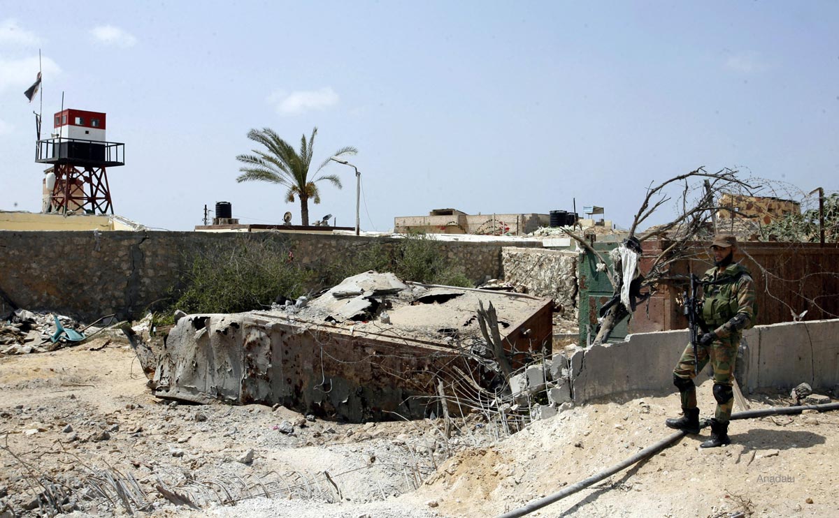 الحدود الفلسطينية المصرية (الأرشيف)