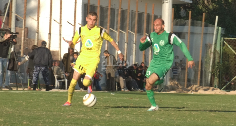 جانب من المباراة