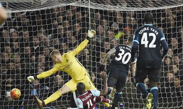 جانب من المباراة