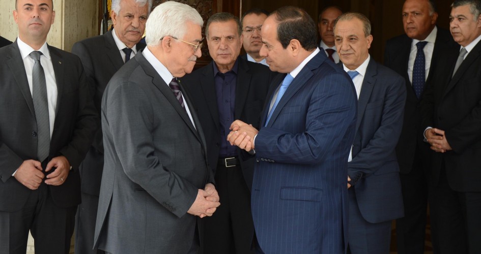عباس والسيسي