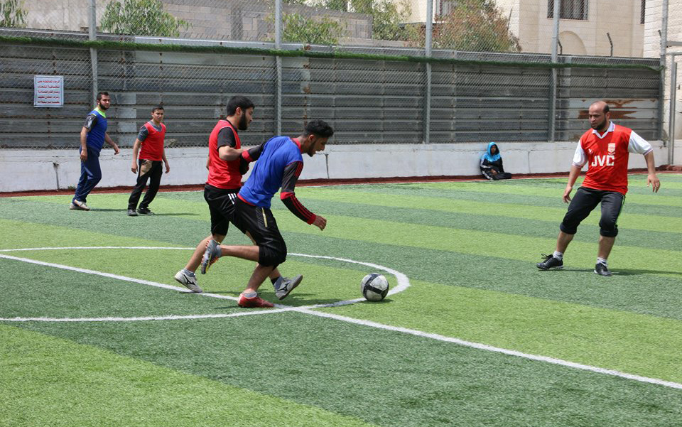 جانب من أحد مباريات البطولة