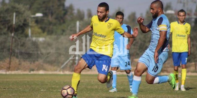 جانب من المباراة