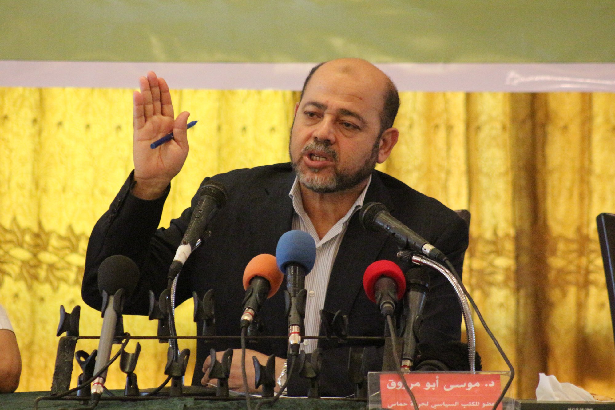 عضو المكتب السياسي لحركة "حماس" موسى أبو مرزوق