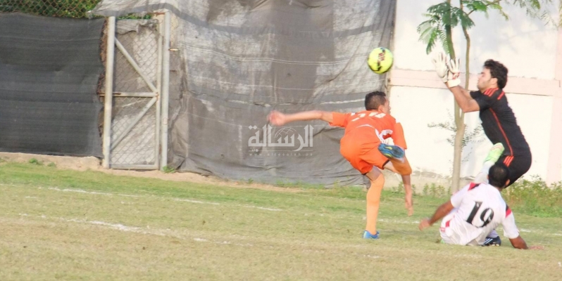 جانب من المباراة