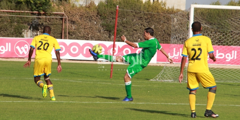 جانب من المباراة