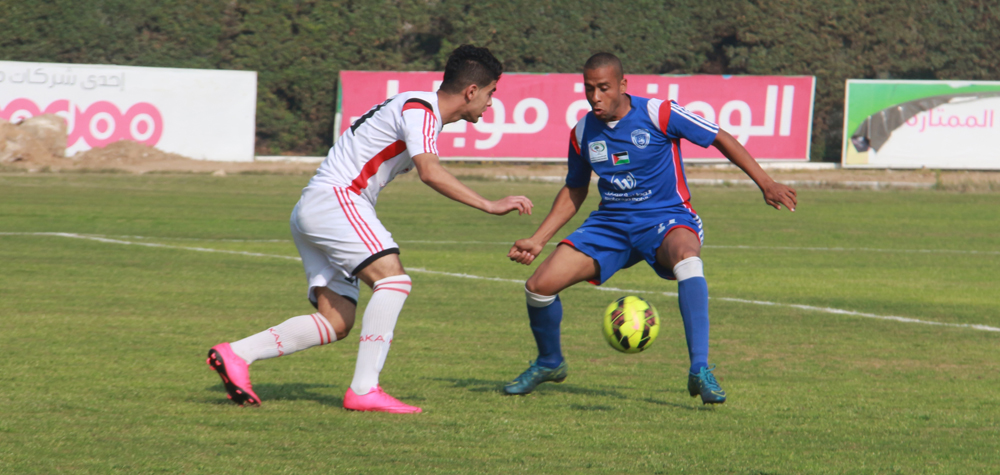 جانب من المباراة