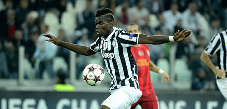 النجم الفرنسي الشاب بول بوغبا