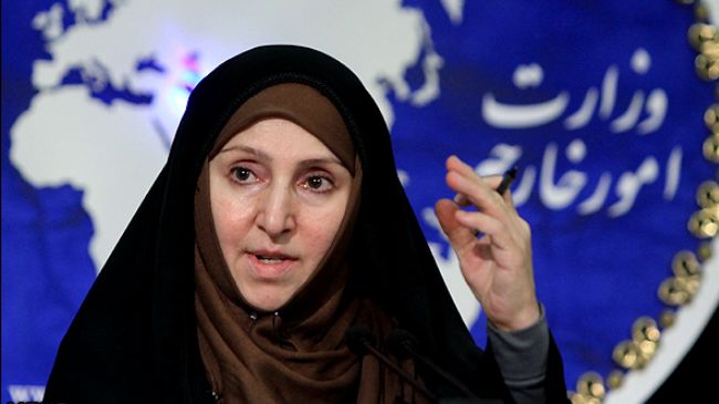  المتحدثة باسم الخارجية الإيرانية مرضية أفخم