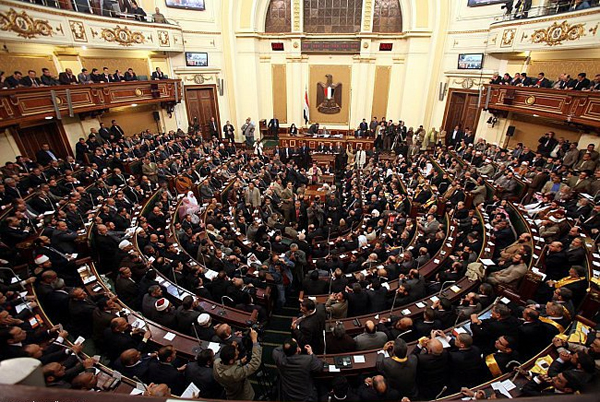 مجلس الشعب المصرى بعد ثورة 25 ياناير