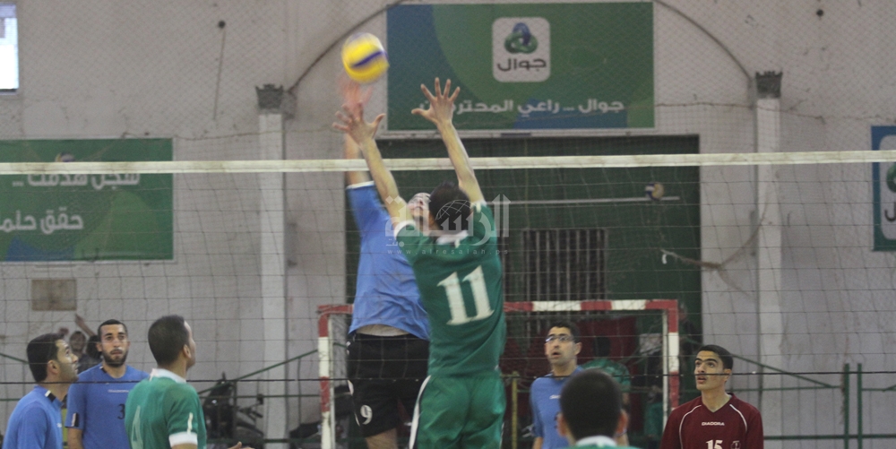 أحد لقاءات دوري الطائرة