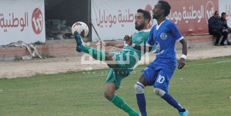 جانب من المباراة