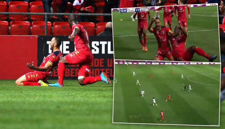 طارق الريش يسجل هدفا مارادونيا