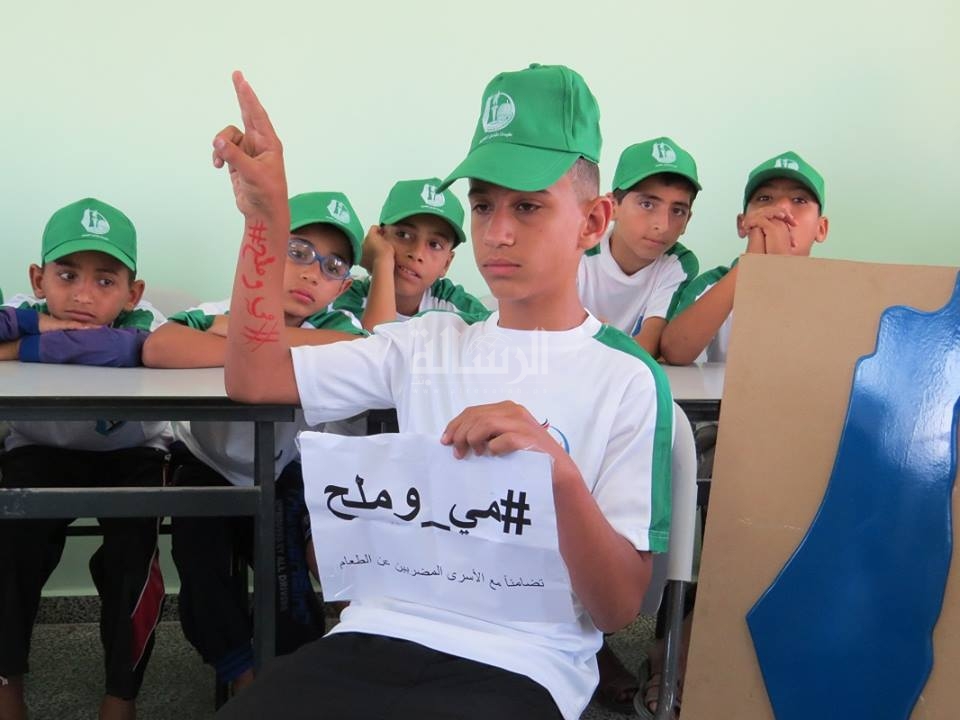 الطفل المضرب عن الطعام يوسف شوقي البليشي