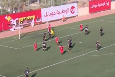 جانب من المباراة