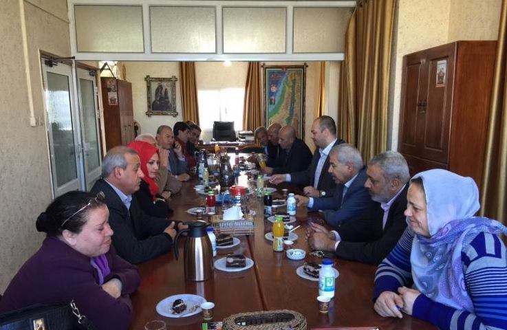 خلال اجتماع نواب من حركة فتح "أرشيف"