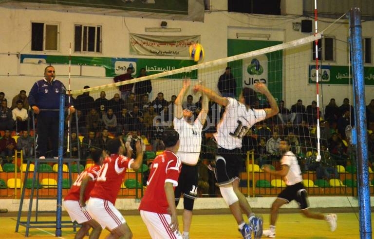 أحد لقاءات دوري الطائرة