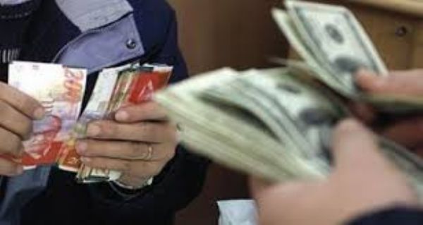 أسعار صرف العملات مقابل الشيقل