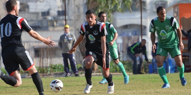 جانب من المباراة