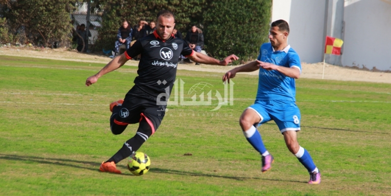 جانب من المباراة
