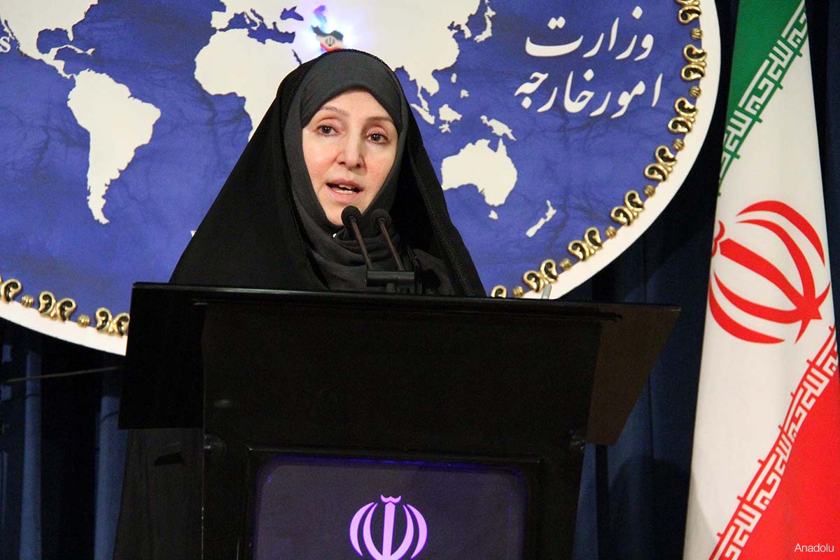  المتحدث باسم وزارة الخارجية الإيرانية مرضية أفخم