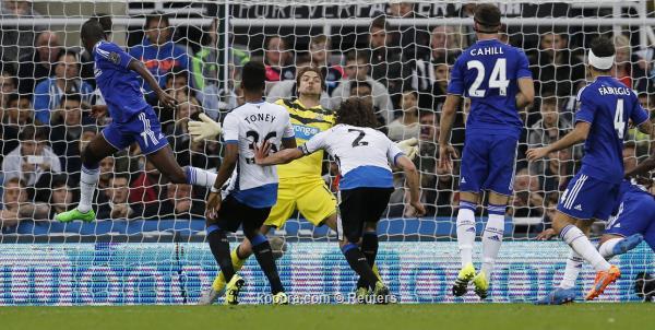 جانب من المباراة