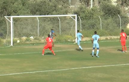 جانب من المباراة