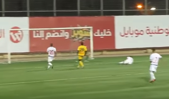 جانب من المباراة