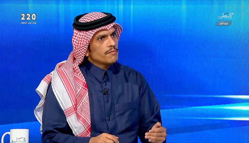 وزير الخارجية القطري: