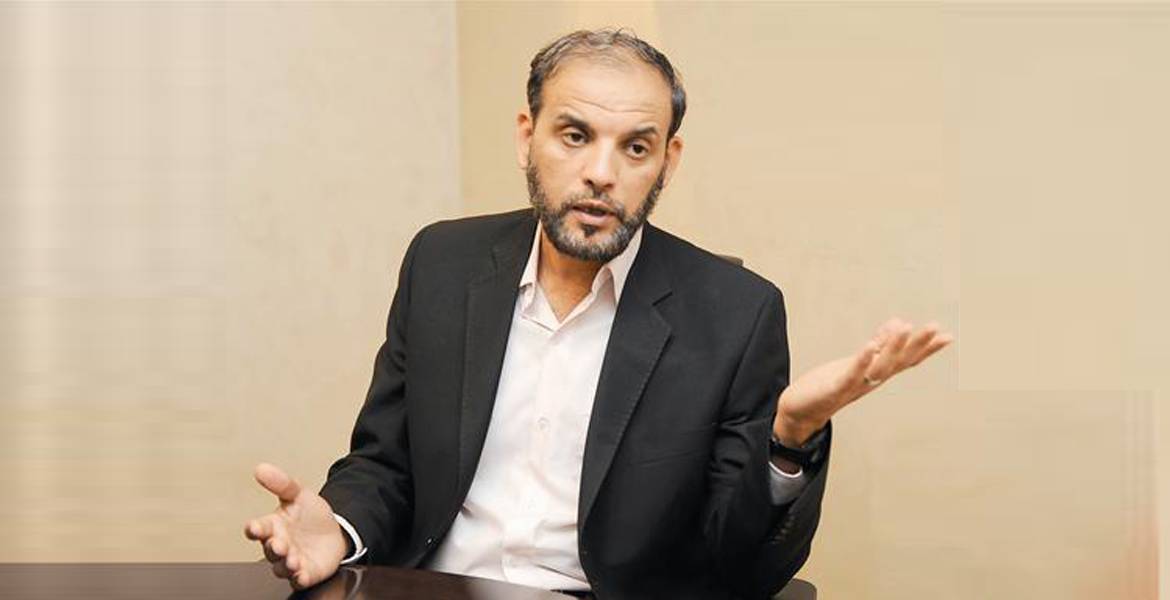 المتحدث باسم حركة حماس حسام بدران