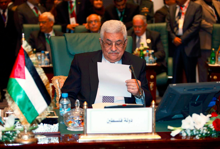 رئيس السلطة الفلسطينية محمود عباس