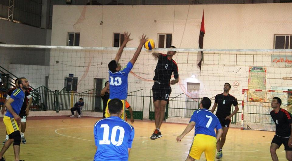 جانب من مباراة شباب جباليا وبيت حانون