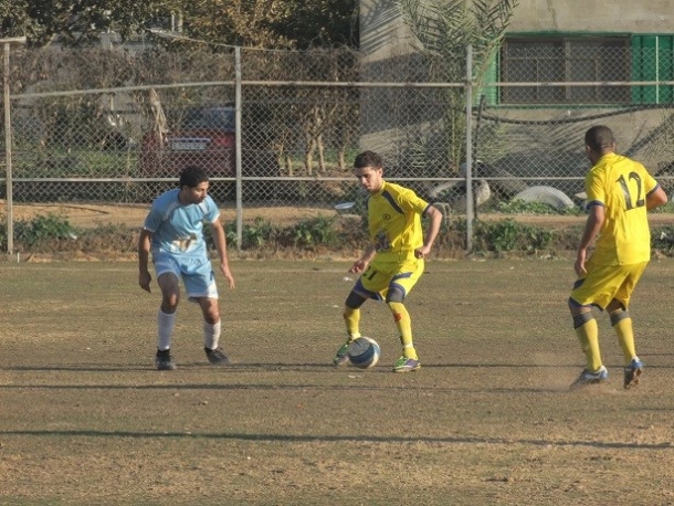 جانب من المباراة