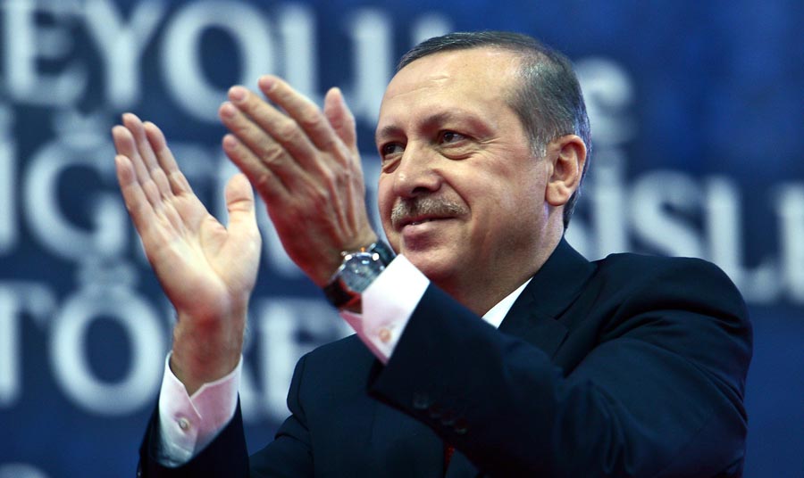  رئيس الوزراء التركي رجب طيب أردوغان