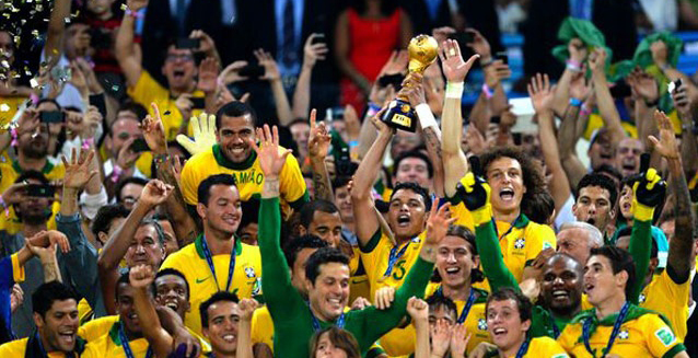 منتخب البرازيل الفائز بكأس القارات 2013