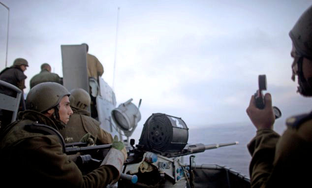 الزوارق الحربية الاسرائيلية(أرشيف)