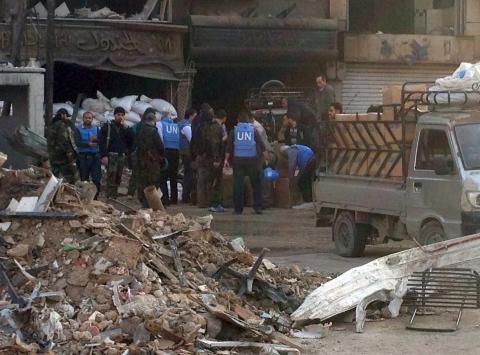 عملية انسحاب مسلحي المعارضة لا تزال مستمرة