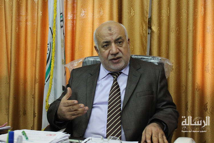 النائب العام الدكتور إسماعيل جبر(عدسة محمود أبو حصيرة)