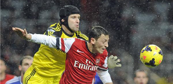 جانب من المباراة