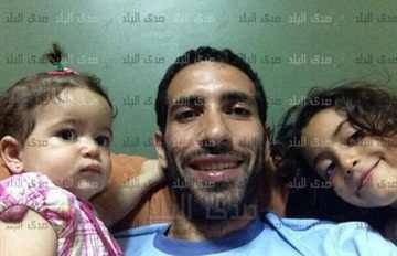 أبو تريكة بجانب ابنتيه رقية ومودة