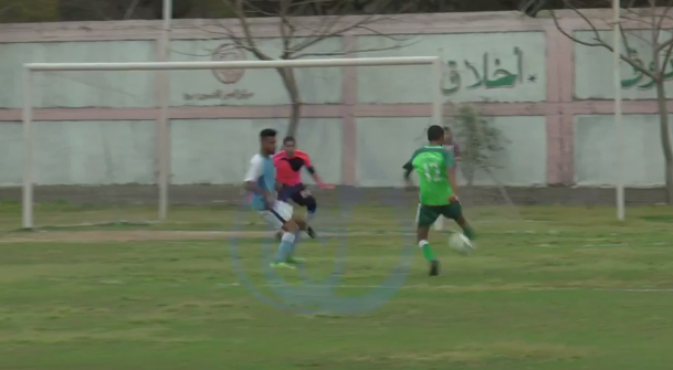 جانب من المباراة