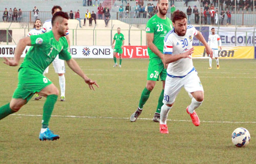 جانب من مباراة سابقة بين الطرفين