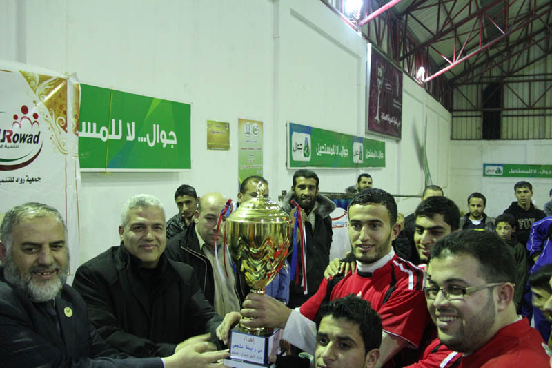 خلال دوري بطولة الشهيد سعيد صيام الرياضية