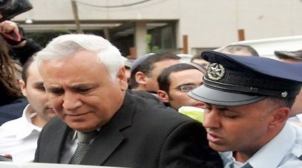 الرئيس (الإسرائيلي) السابق "موشيه كتساف"