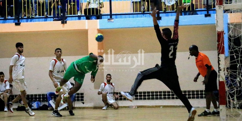 جانب من المباراة