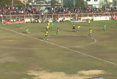 جانب من المباراة