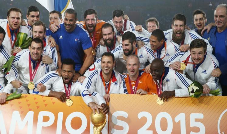 منتخب فرنسا بطل العالم لكرة اليد 2015