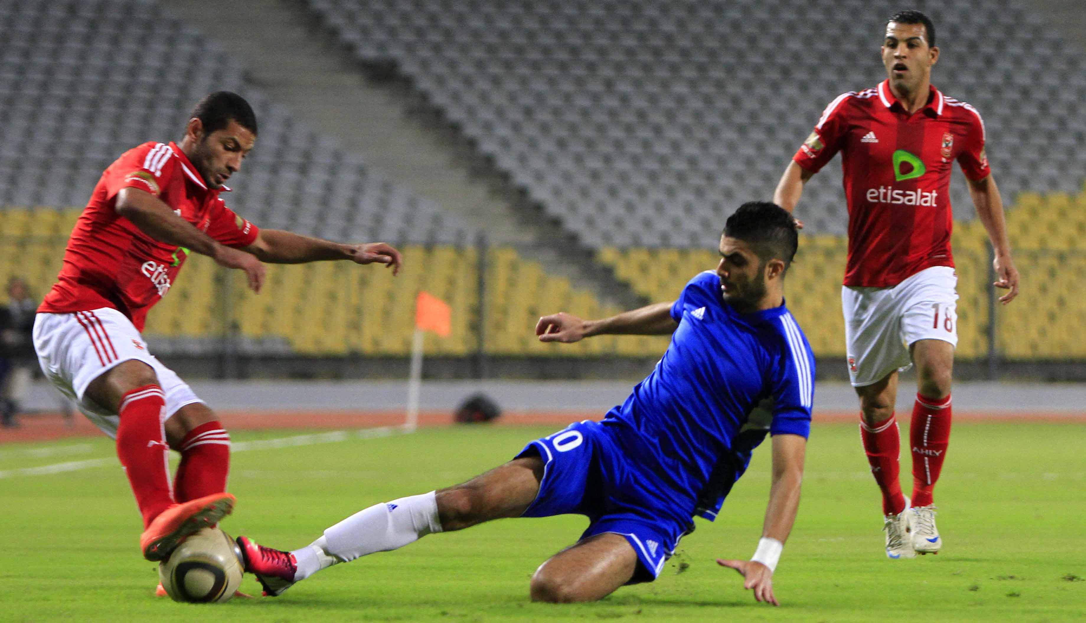 جانب من المباراة