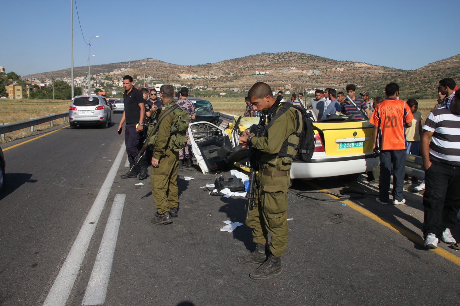 حادث سير بالداخل المحتل "أرشيف"