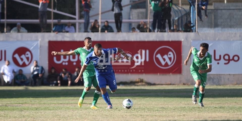 جانب من المباراة