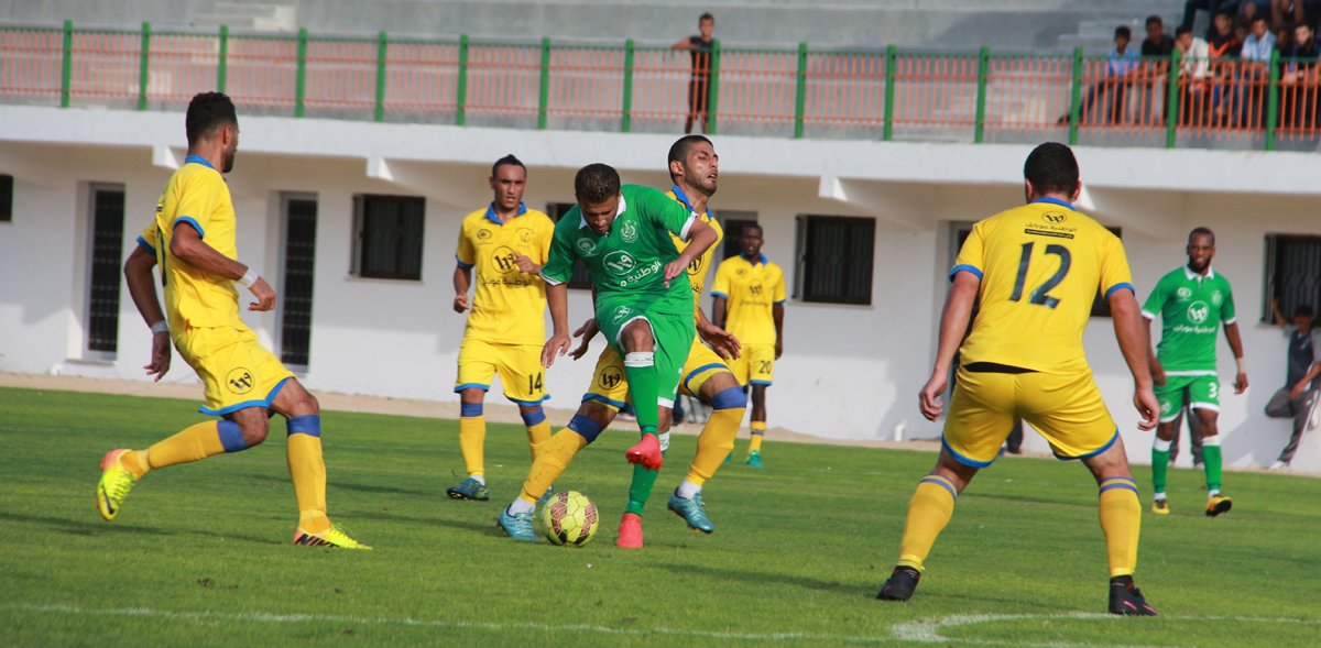 جانب من المباراة